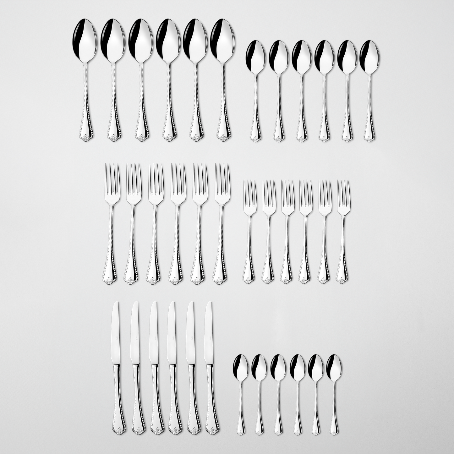 Fulya 36 Piece Cutlery Set