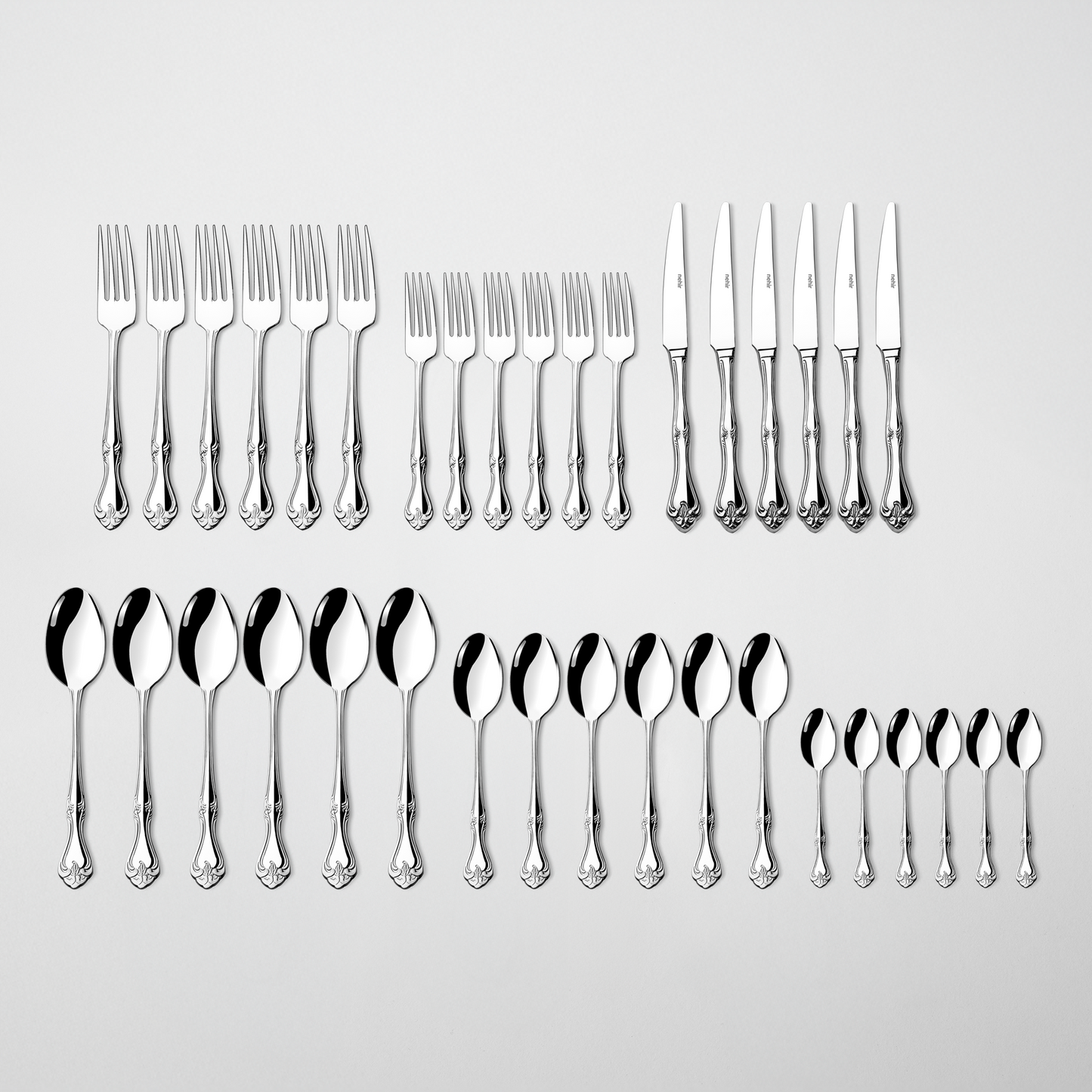 Lalezar 36 Piece Cutlery Set